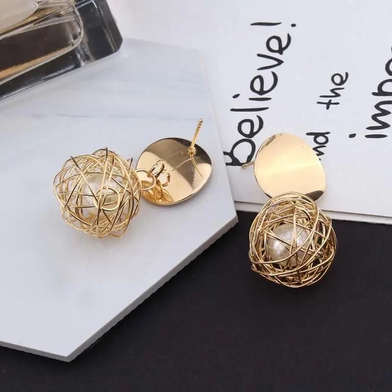 AVR JEWELS Double Disk Earrings