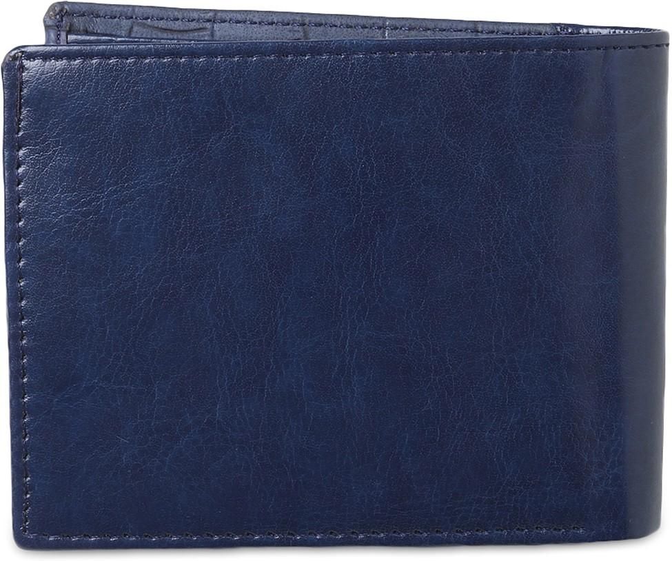 Samtroh Navy Faux Leather Wallet