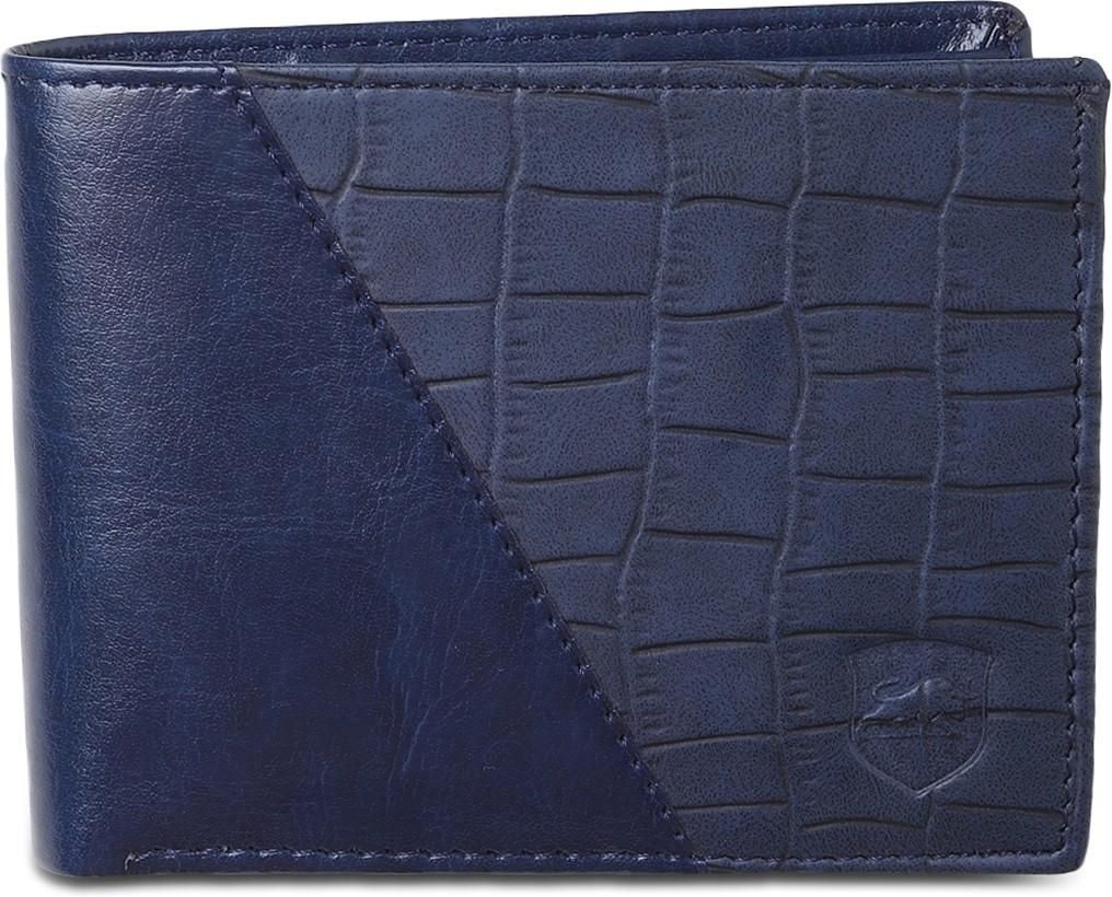 Samtroh Navy Faux Leather Wallet