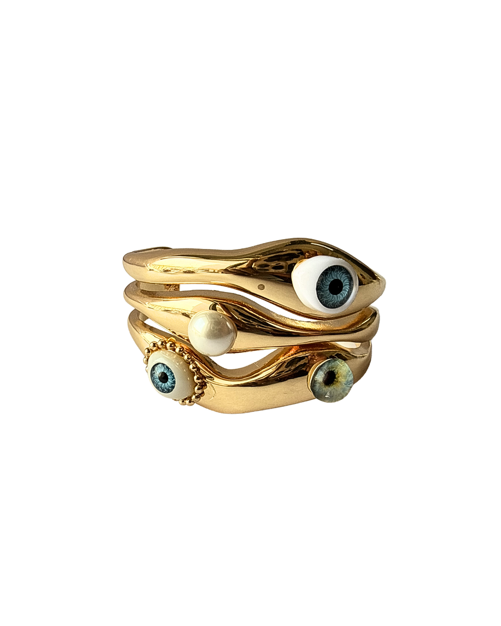 Medusa Hand Cuff Bracelet