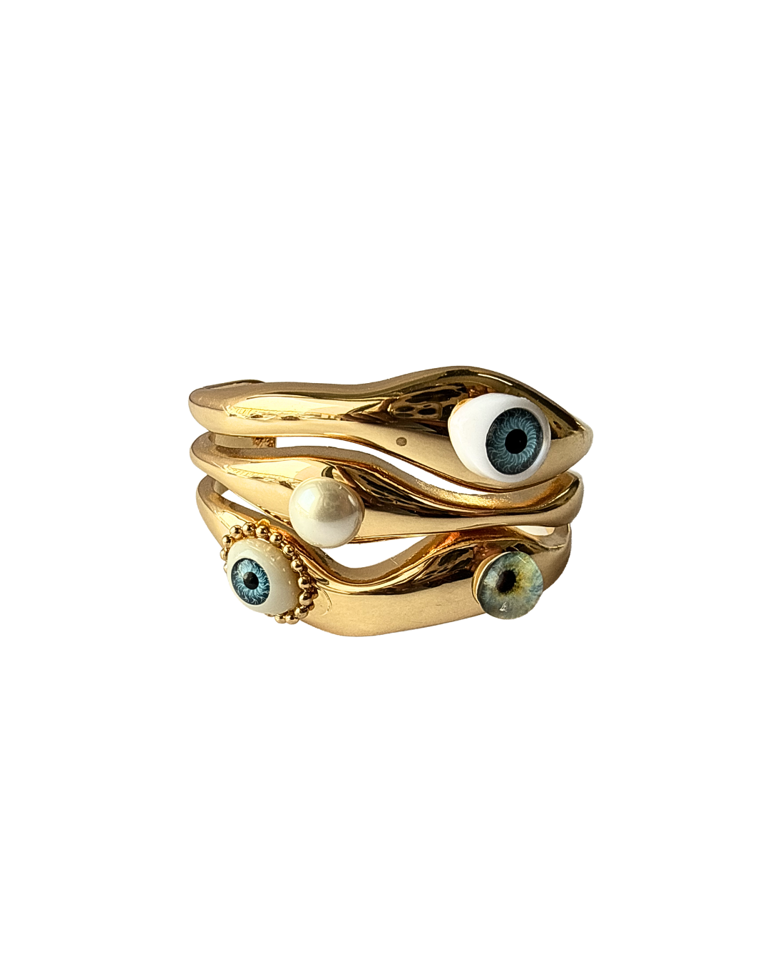 Medusa Hand Cuff Bracelet