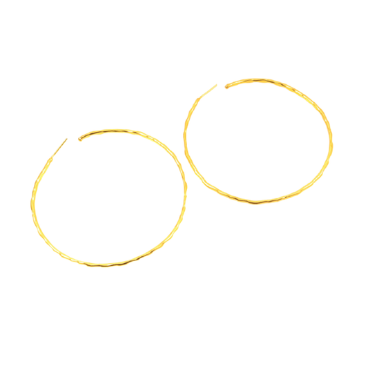Magna Gold Plated Hoops