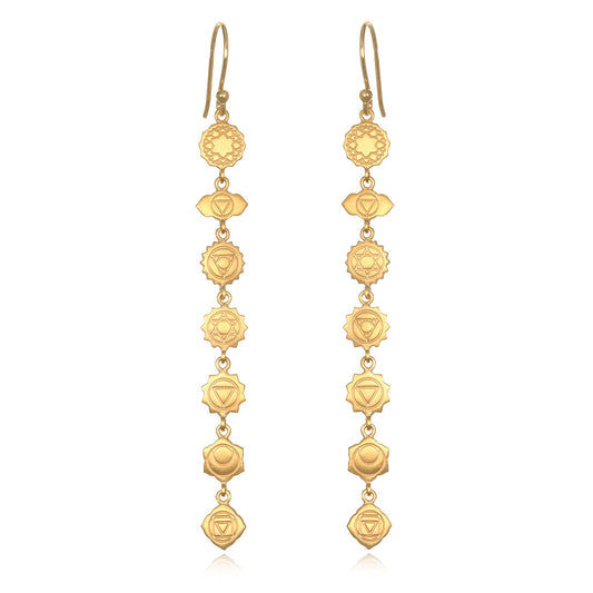 Seven Chakra Earrings