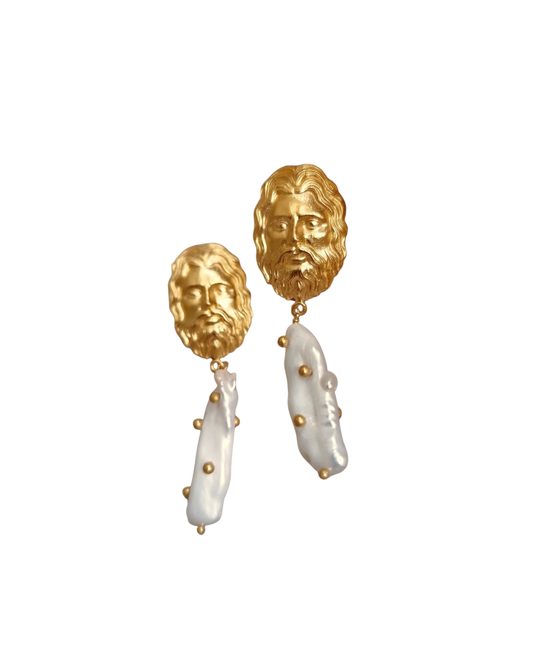 Aureus Visage Earrings