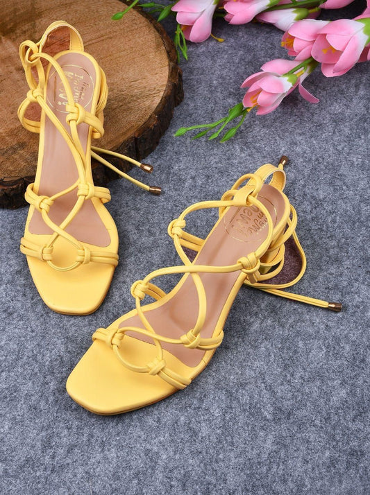 The POSH Tie Me Up Block Heels